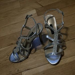 Caparros diamond studded heels